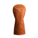 Vessel Geometric Driver Golf Headcover - Smooth Brown 