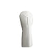 Vessel Lux Embossé Golf Driver Headcover - White