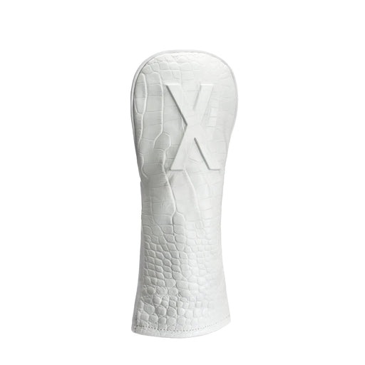 Vessel Lux Embossé X Fairway Wood Headcover - Croc White
