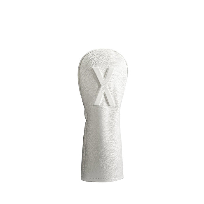 Vessel Lux Embossé X Fairway Wood Headcover - White