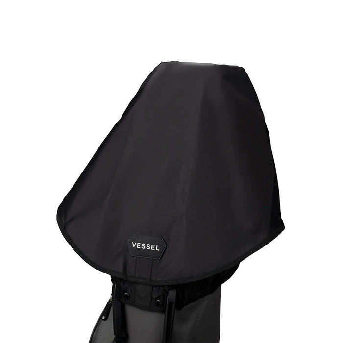 Vessel Tour Rain Hood by Seaforth for Stand Bags - Black Back View