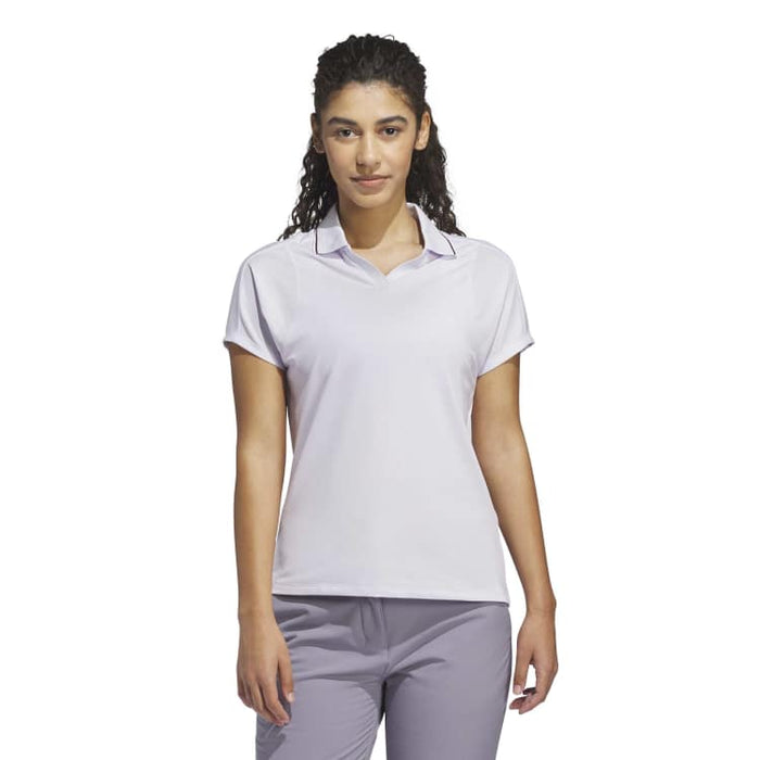 adidas Ultimate365 Climacool Golf Polo - Frozen Purple Front View