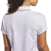 adidas Ultimate365 Climacool Golf Polo - Frozen Purple Logo View