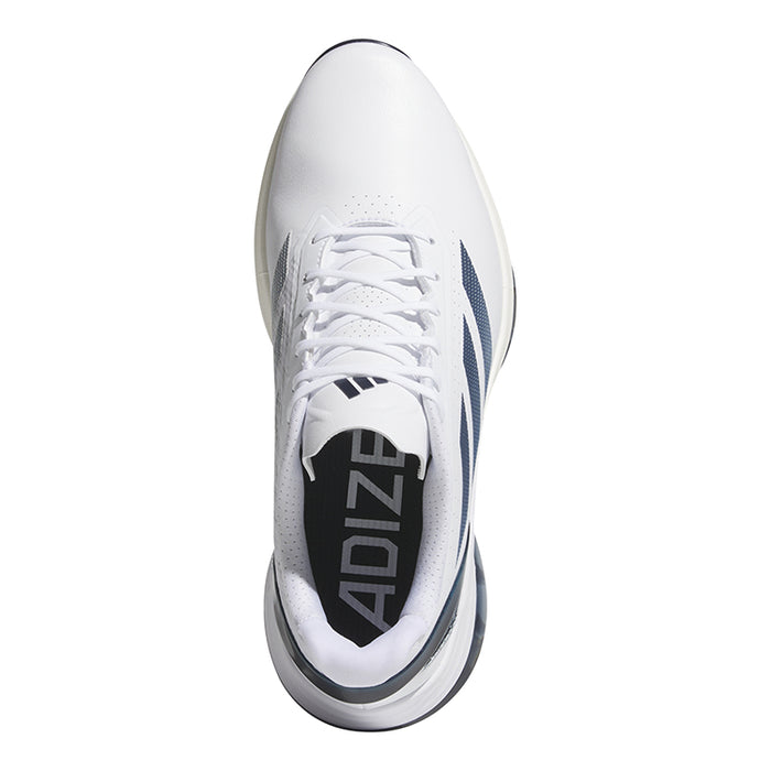 adidas Adizero ZG Spikeless Golf Shoes - White/Navy