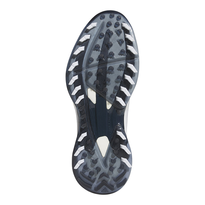 adidas Adizero ZG Spikeless Golf Shoes - White/Navy