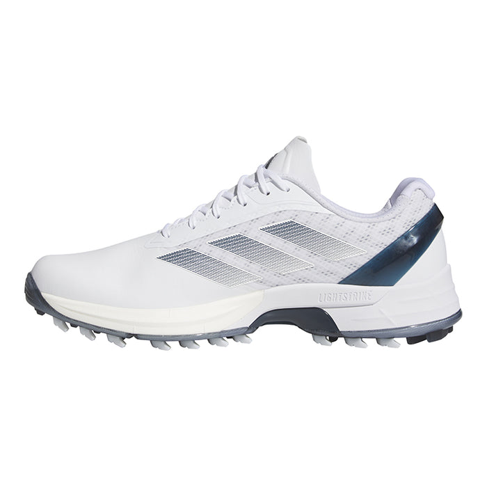 adidas Adizero ZG Spikeless Golf Shoes - White/Navy