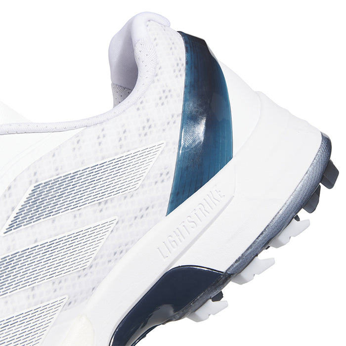 adidas Adizero ZG Spikeless Golf Shoes - White/Navy