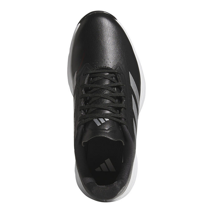 adidas Adizero ZG Spikeless Junior Golf Shoes - Core Black/Silver Metallic/Iron Metallic