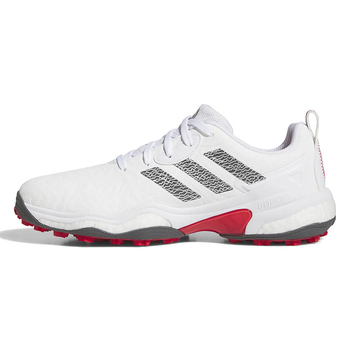 adidas Codechaos 25 Golf Shoes - White/Black/Red