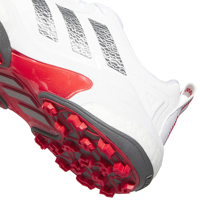 adidas Codechaos 25 Golf Shoes - White/Black/Red