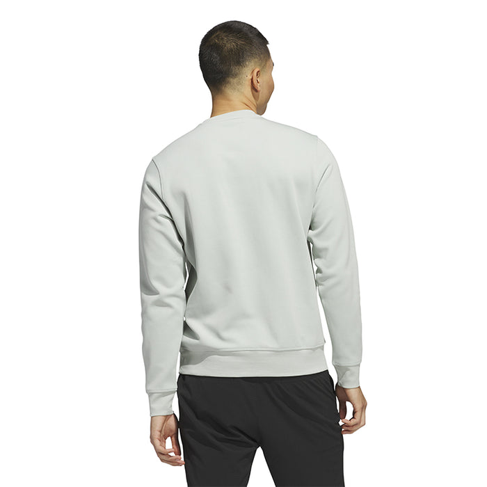 adidas Core Crew Golf Jumper - Silver
