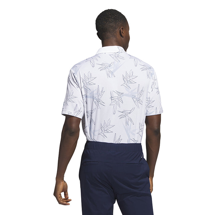 adidas Oasis Mesh Golf Polo Shirt - White