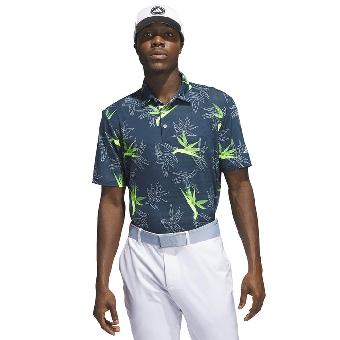 adidas Oasis Mesh Golf Polo Shirt - Arctic Night