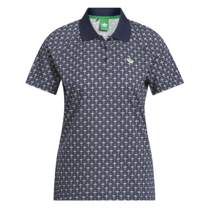 adidas Originals All Over Trefoil Ladies Golf Polo