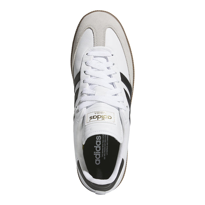 adidas Samba Golf Shoes - White/Black/Gum