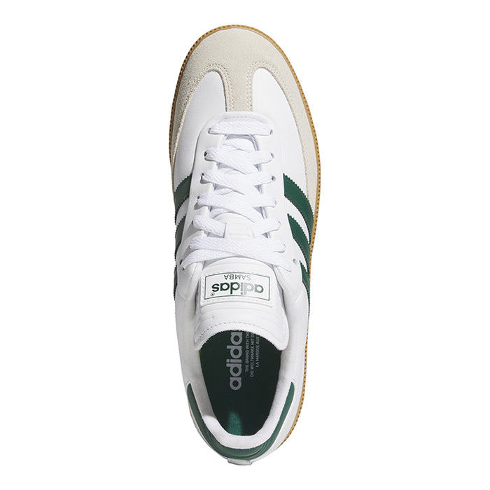 adidas Samba Golf Shoes - White/Green/Gum