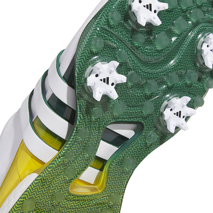 adidas Tour 360 25 golf Shoes - White/Green/Yellow
