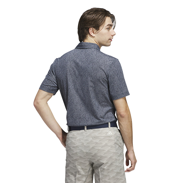 adidas Ultimate365 Mini Bunker Golf Polo Shirt - Navy