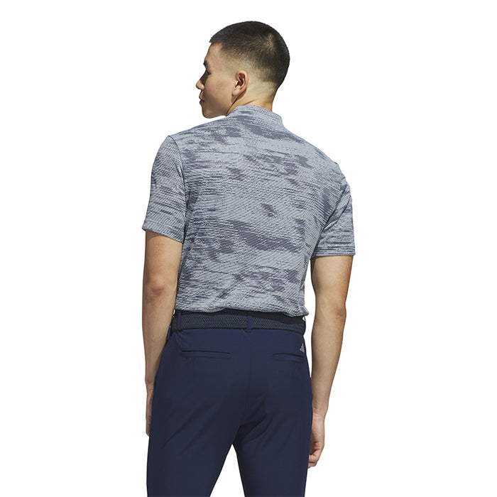 adidas Ultimate365 Sport Collar Golf Polo Shirt - Blue