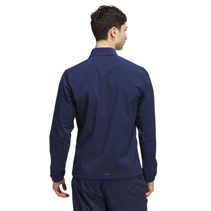 adidas Ultimate 365 Tour Wind.Rdy 1/2 Zip Golf Pullover - Collegiate Navy
