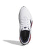 adidas CODECHAOS Golf Shoes - White/Red Above View 