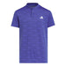 adidas Junior Jacquard Golf Polo - Dual Indigo