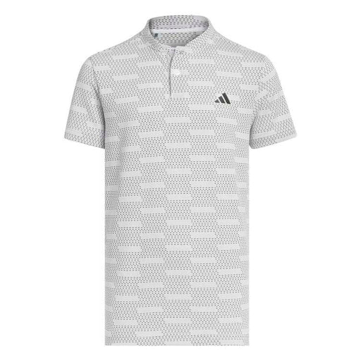 adidas Junior Jacquard Golf Polo - White 