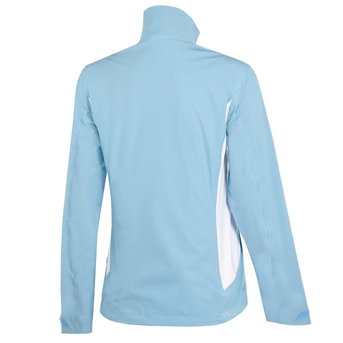 Galvin Green Amy Ladies Waterproof Golf Jacket - Alaskan Blue/White