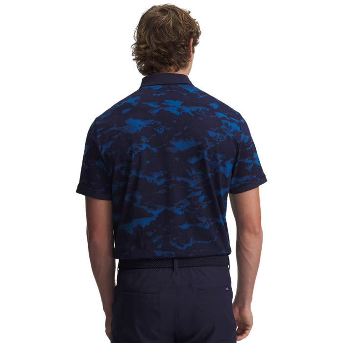 Under Armour ArmourDry Print Rib Golf Polo