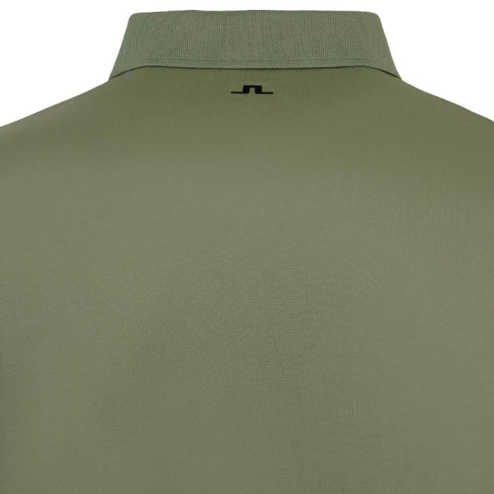 J Lindeberg Bridge Golf Polo Shirt - Oil Green
