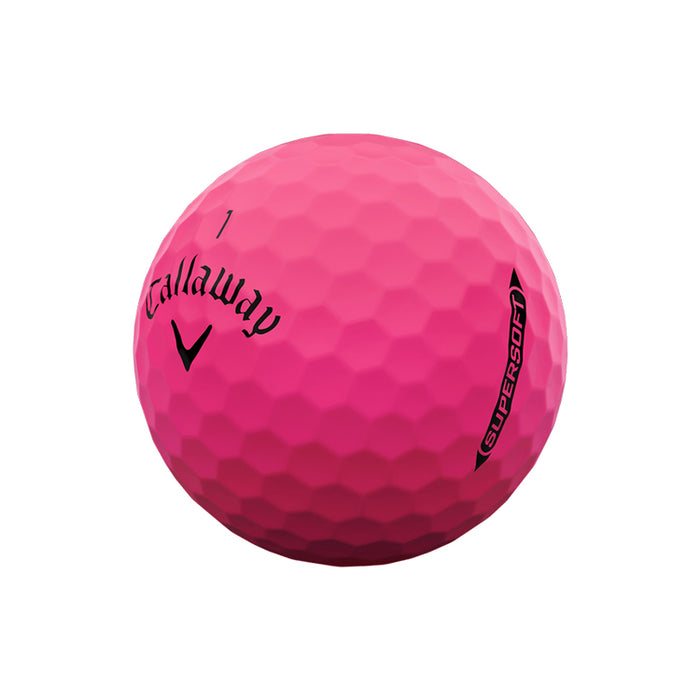 Callaway Supersoft Golf Balls - Matte Pink