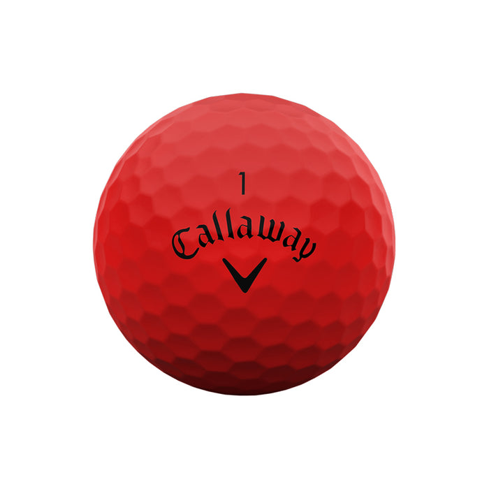 Callaway Supersoft Golf Balls - Matte Red