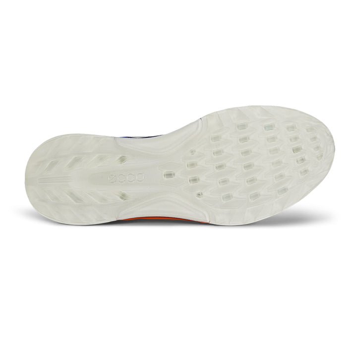 Ecco Biom C4 Golf Shoes - White/Mazarine Blue