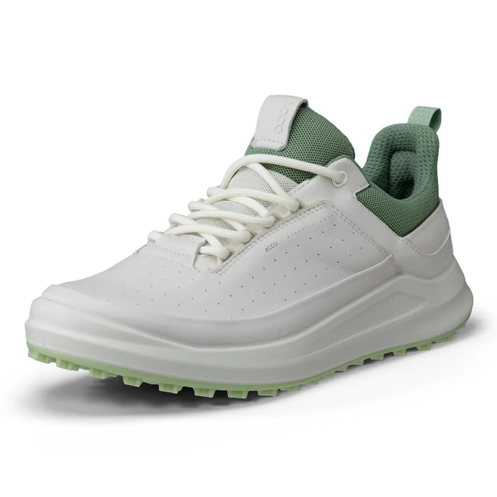 Ecco Golf Core Gradient Ladies Golf Shoes - White/Sedum Green
