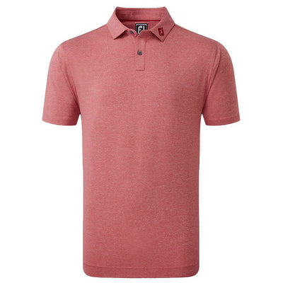 Footjoy Heather Self Collar Golf Polo Shirt