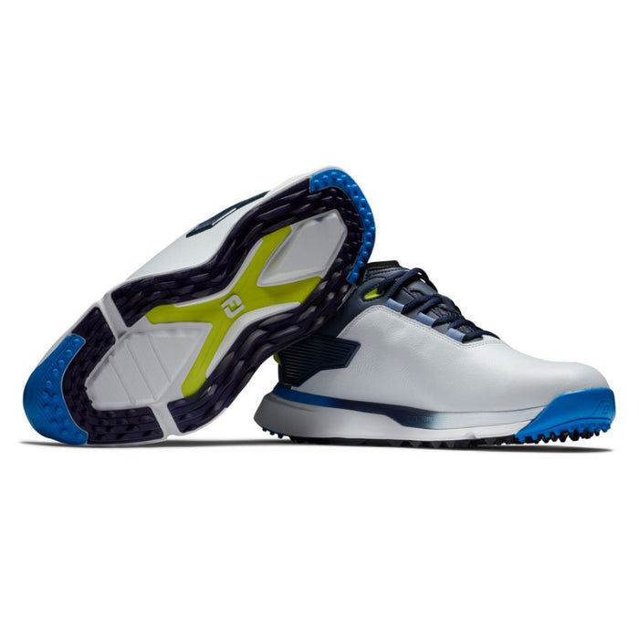 Footjoy Pro SLX Golf Shoes - White/Navy/Blue