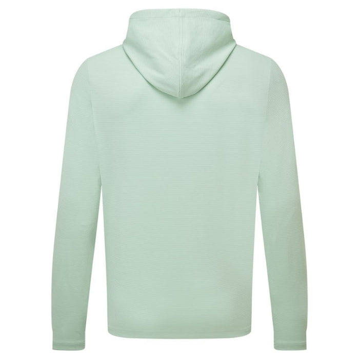 FootJoy Ottoman Jacquard Golf Hoodie - Pistachio