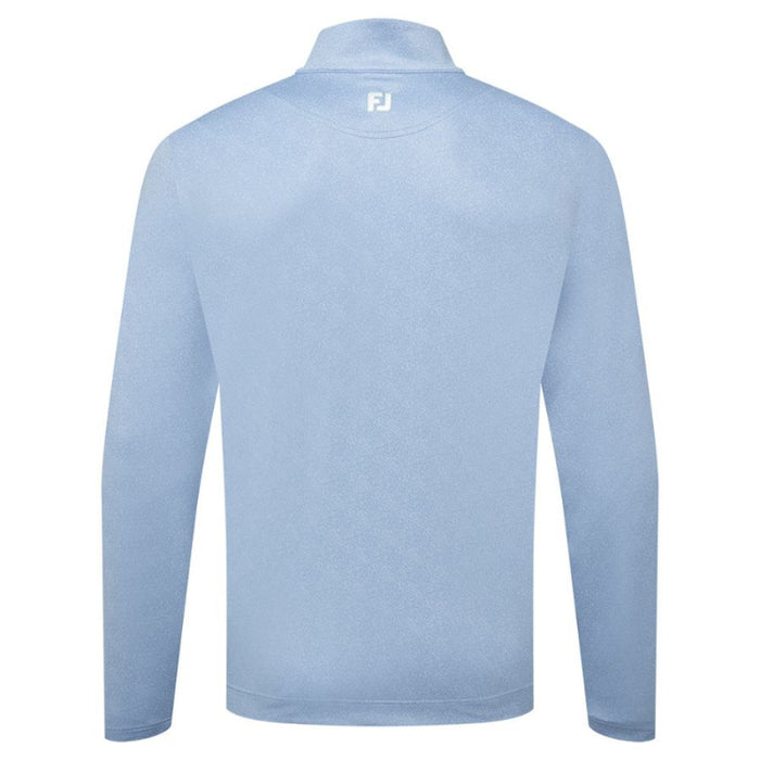 FootJoy Speckle Print Chill Out Golf Pullover - Blue Jay