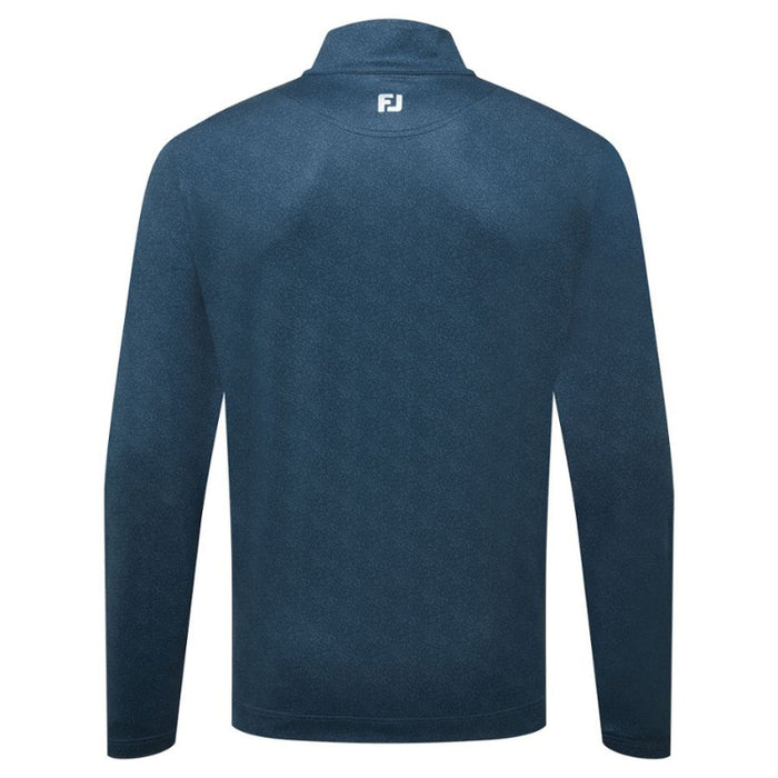FootJoy Speckle Print Chill Out Golf Pullover - Dark Denim