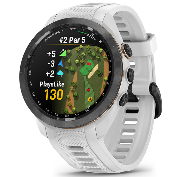 Garmin Approach S70 GPS Golf Watch - White - 42mm