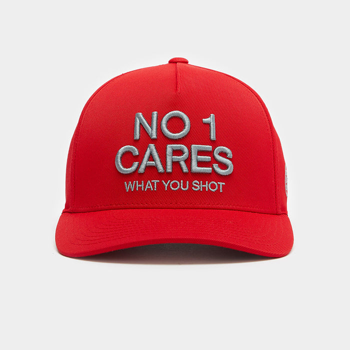 G/FORE NO1 Cares Stretch Twill Snapback Golf Cap - Poppy