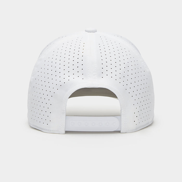 G/FORE NO1 Cares Perforated Tech Golf Cap - Snow