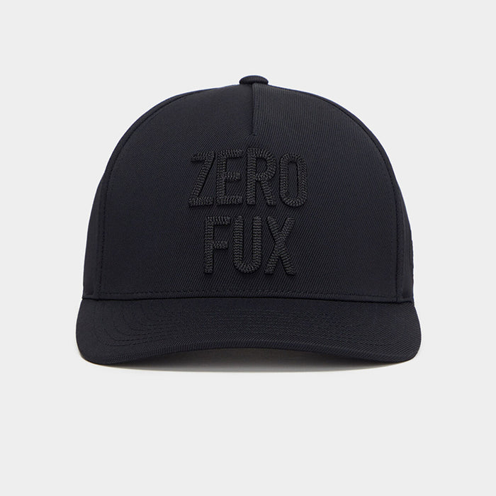 G/FORE Zero Fux Stretch Twill Snapback Golf Cap - Onyx