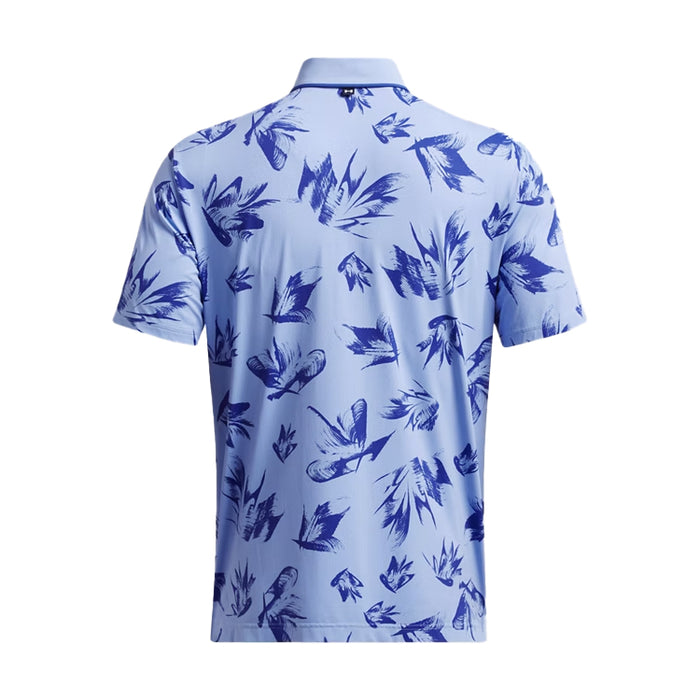 Under Armour Iso Chill Edge Golf Polo Shirt - Horizon Blue