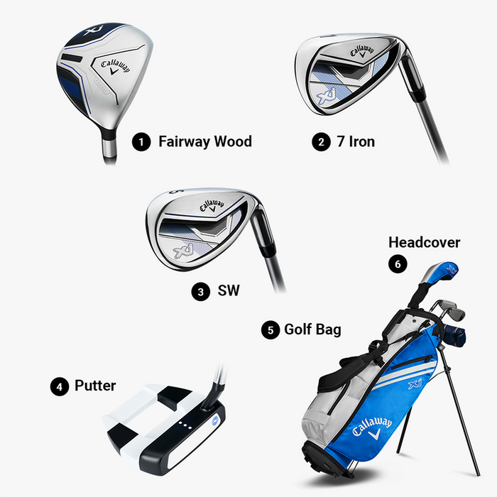 Callaway XJ Junior Level 1 Golf Package Set