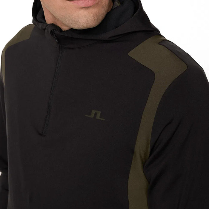 J.Lindeberg Lukas Quarter Zip Neck Golf Hoodie