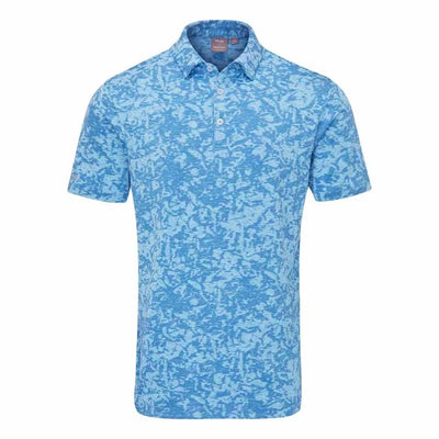 PING Marek Camo Jacquard Golf Polo