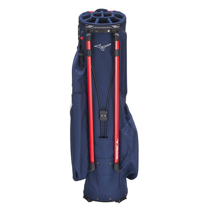 Mizuno BR-DX Hybrid Golf Stand Bag - Navy/Red