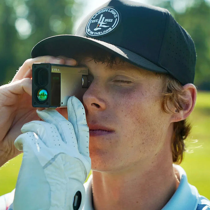 CaddyTalk Cube Rangefinder - White Pouch