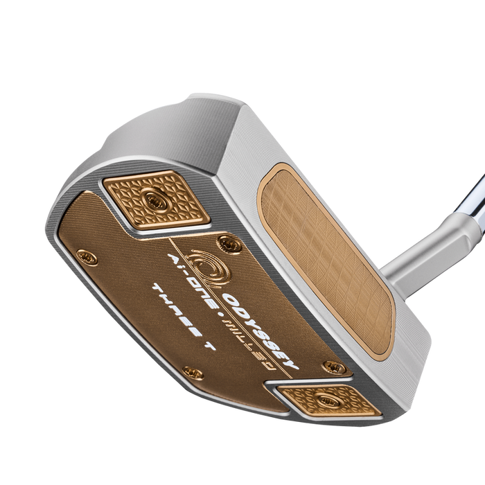 Odyssey Ai ONE Silver Milled Three T S Golf Putter